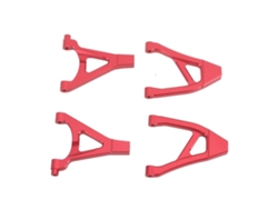 Juego de brazo oscilante de aluminio para coche RC Traxxas 1/16 Slash Redvayotoy