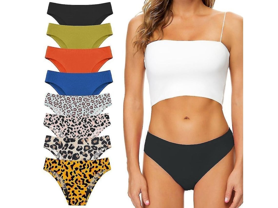 2026-15209-bañador Periodo Mujer De Bikini Leopardo Sin Costuras 4 Capas Anti-fugas Absorción Rápida Verano Xs Leopardo Clásico