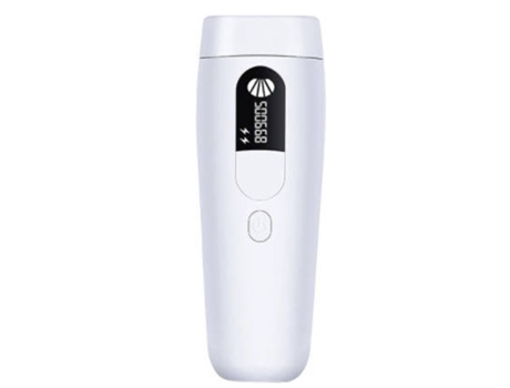 Depiladora de Luz Pulsada Depilación IPL Refrescante e Indolora 990.000 Flashesblanco BISBISOUS