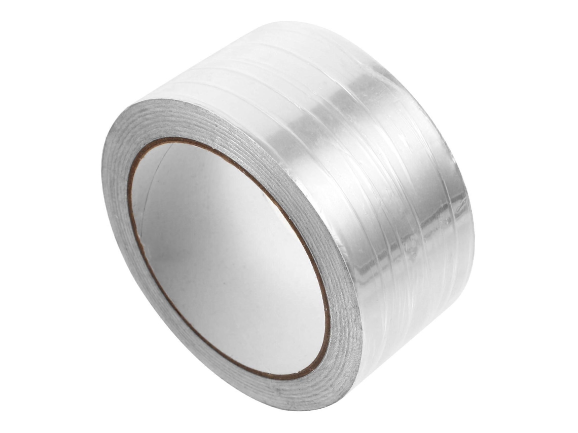 1 rollo de cinta conductora de aluminio autoadhesiva para aplicaciones eléctricas. Solución resistente al calor para sellado y blindaje. Rosewell