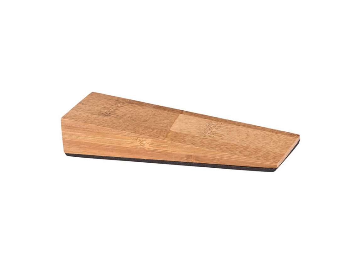 Tapa Puerta De Madera Haya Triangular Antideslizante Para Hogar, Eliminación De Ruido, Color Oscuro