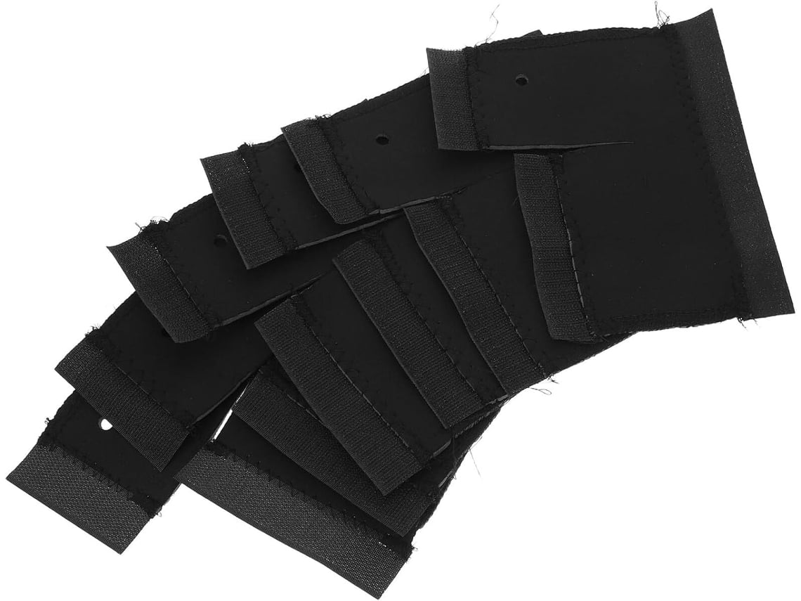 Juego de 6 protectores de horquilla delantera para bicicletas de montaña, resistentes al polvo y de material sólido, Slowmoose