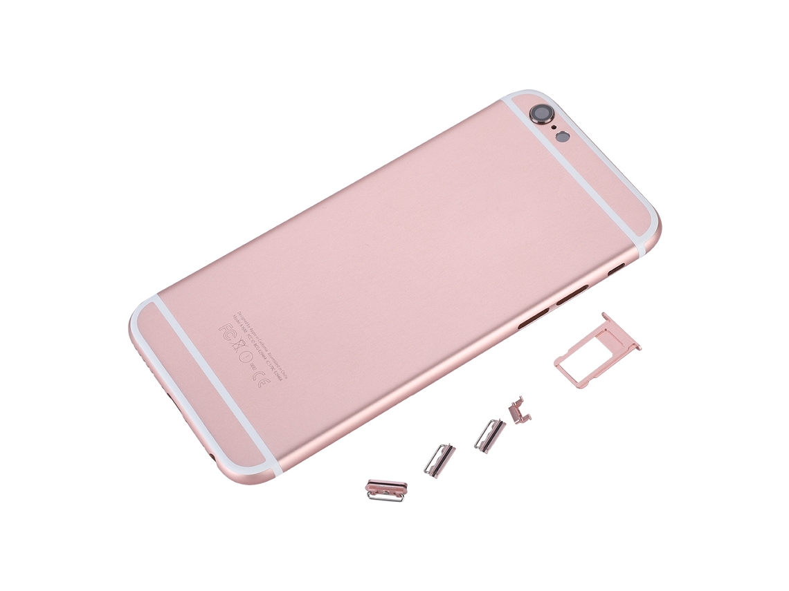 Reemplazo De La Carcasa Trasera De La Puerta Trasera Del Iphone 6s Tapa De La Batería Trasera Color Oro Rosa