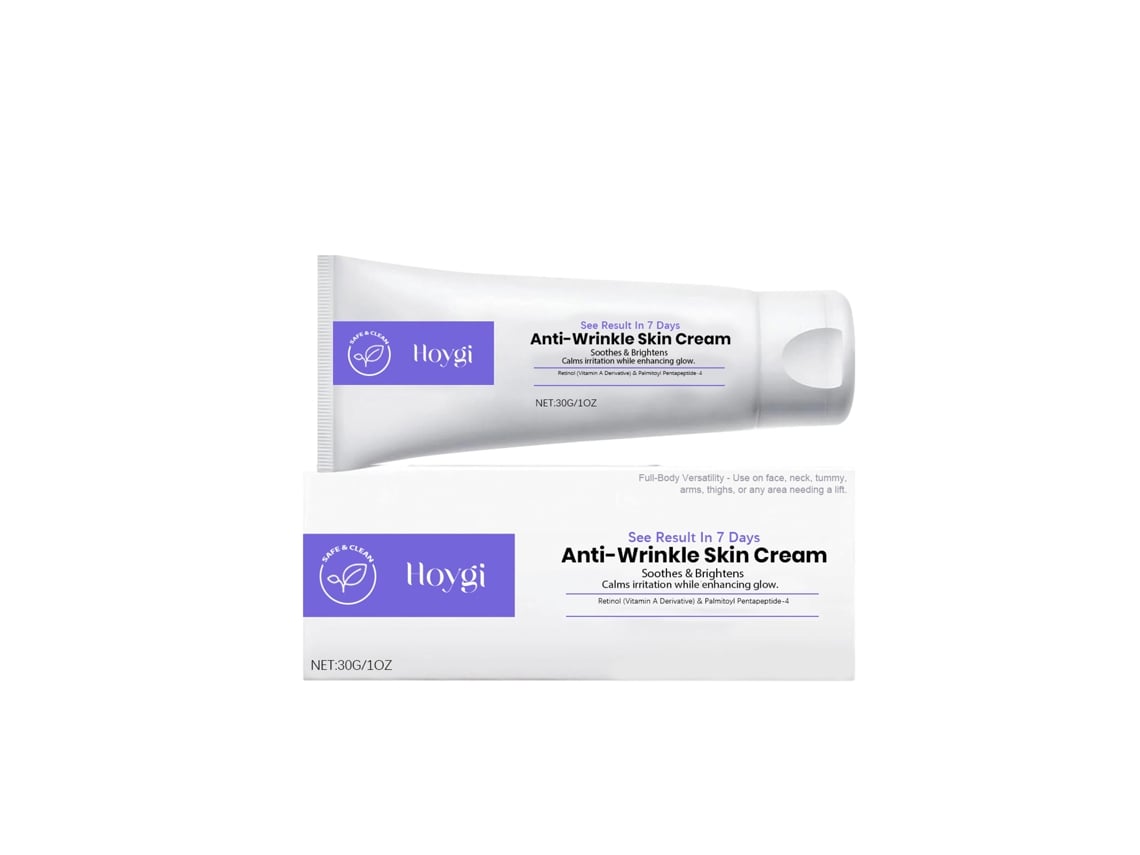 Crema reafirmante antiarrugas con retinol