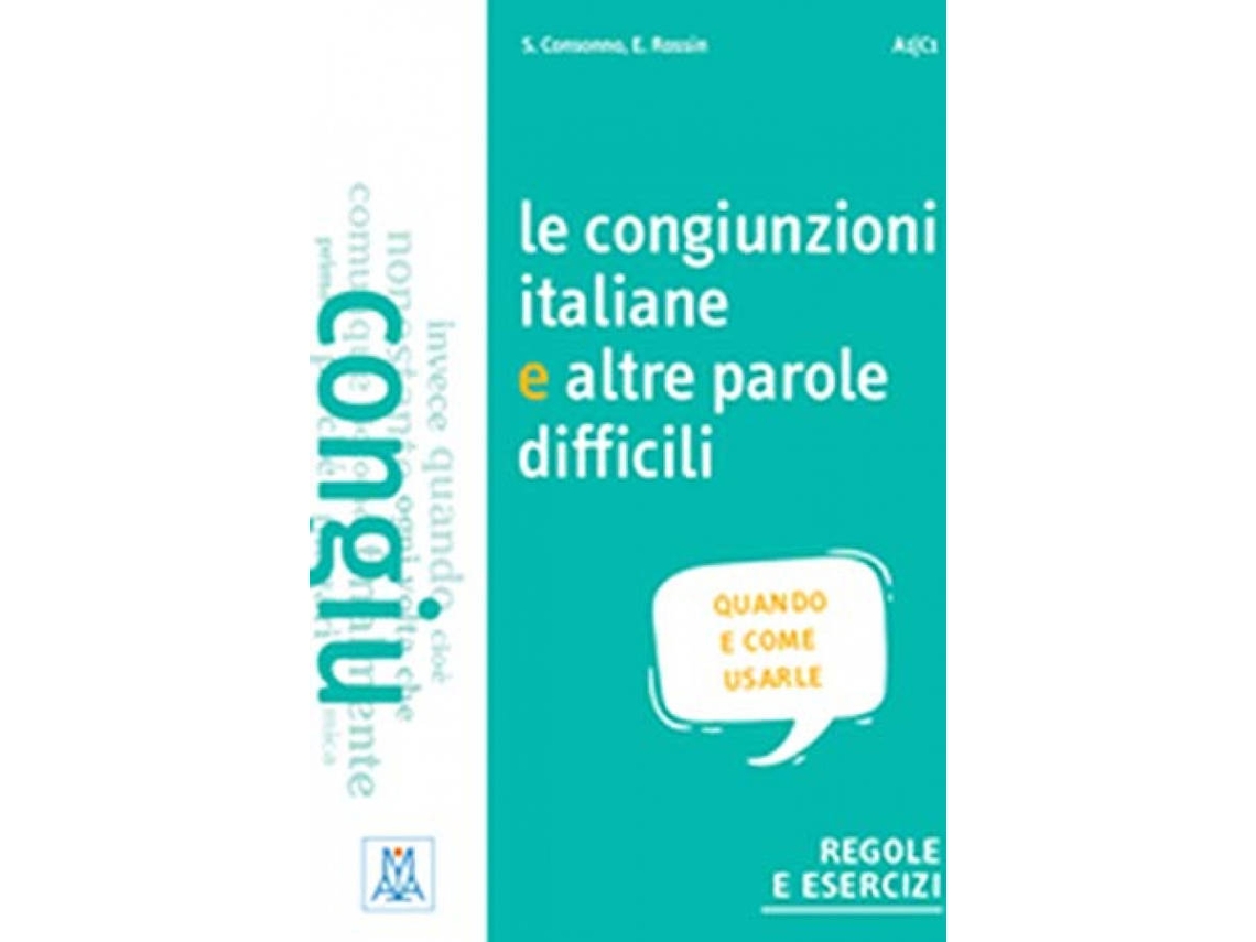 Libro Congiunzioni Italiane Parole Difficili de Varios Autores (Italiano)