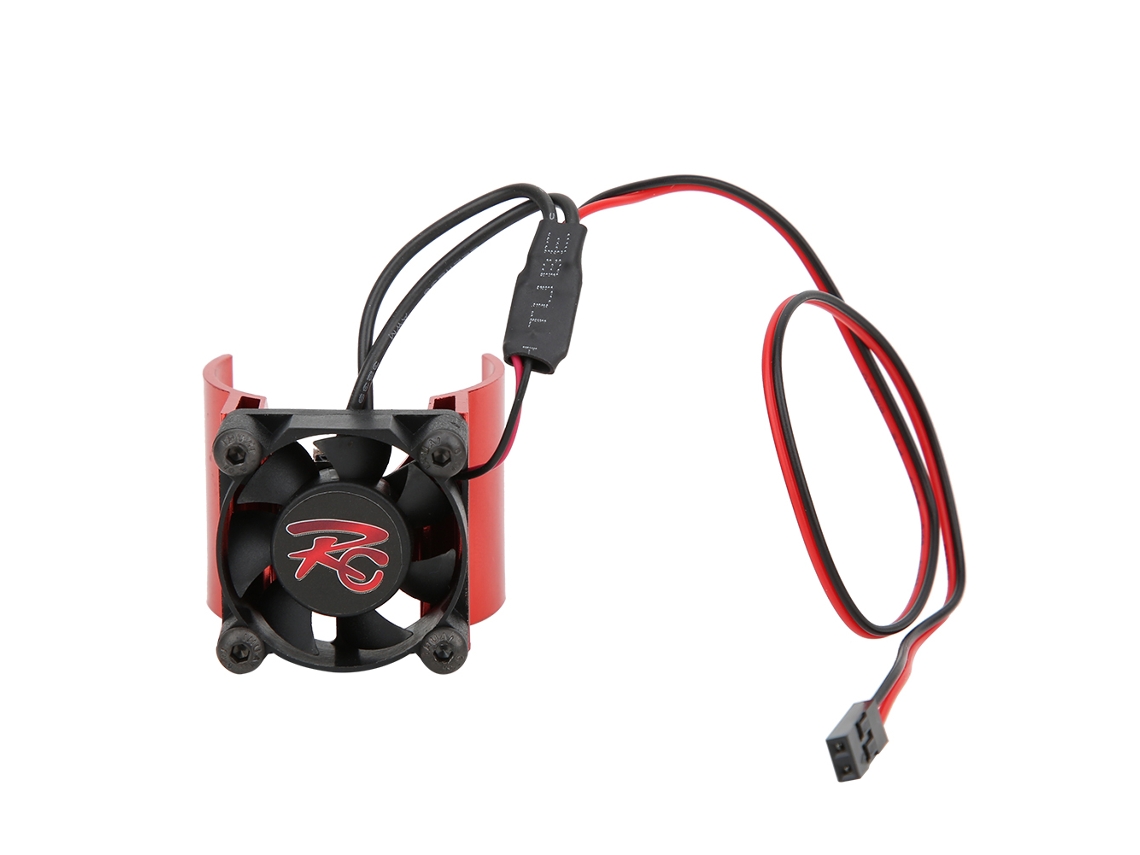 Radiador de aluminio 540/545/550 Cooler para coche RC 1/10 Rojo