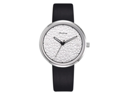 Reloj De Pulsera Sencillo De Eslabones Para Mujer Con Esfera De Cuarzo Azul.