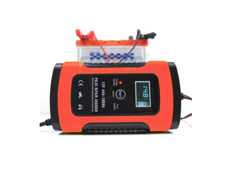 Battery Charger Motorcycle/Car Battery Charger with Multiple Protections Charge Maintains and Reconditions Auto/Motorcycle Batteries(5A / 12V)——VEB...