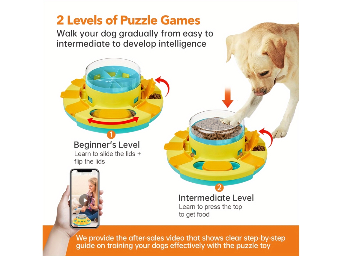 Juguetes Interactivos Y Divertidos Para Perros, Que Fomentan El Entrenamiento Cognitivo, Aptos Para Perros Medianos Y Grandes, Educativos Y