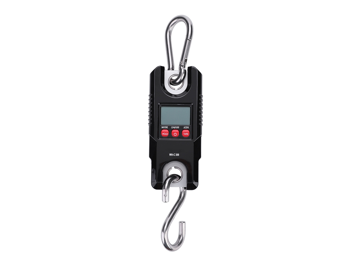 Balanza Eléctrica Digital Portátil Weiheng Wh-c De 300 Kg Con Gancho Para Pesca Y Venta Al Por Menor.
