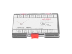 Agujas Luminosas Para Horas Y Minutos (accesorio Para El Mecanismo Del Reloj Ac-632c)