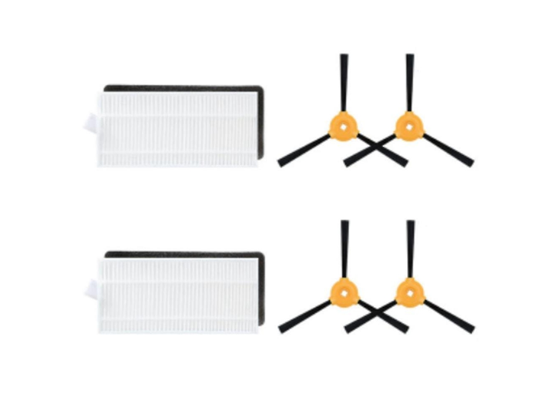 Filtro HEPA del cepillo lateral. Compatible con el Eufy 11c. Compatible con el robot Ecovacs Deebot N79s.