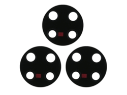 3pcs Película Protetora De Lente Hd Anti-risco Para Huawei Mate30pro Com Moldagem Por Injeção