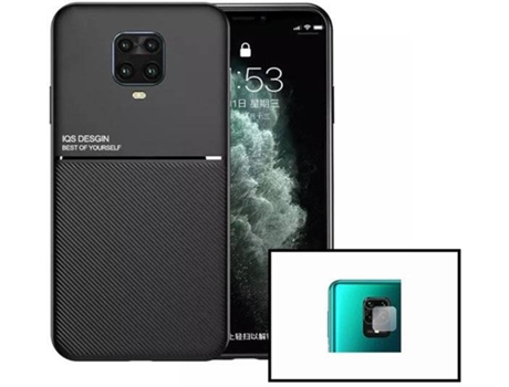 Kit Funda Magnetic Lux y Protector Cámara Trasera Xiaomi Redmi Note 10 Lite PHONECARE Negro