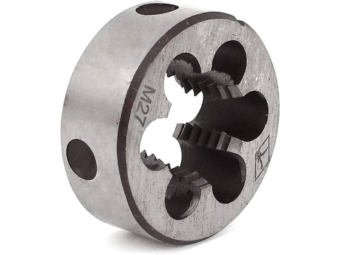 Tubo Npt Ajustable M27 X 3 Mm, 55 De Diámetro Exterior, Rosca Redonda Cónica Con Dividida