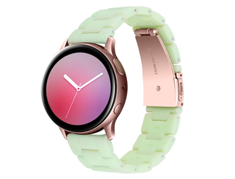 Correa Resina Luxury Verde Claro Garmin Vivoactive 3 Music