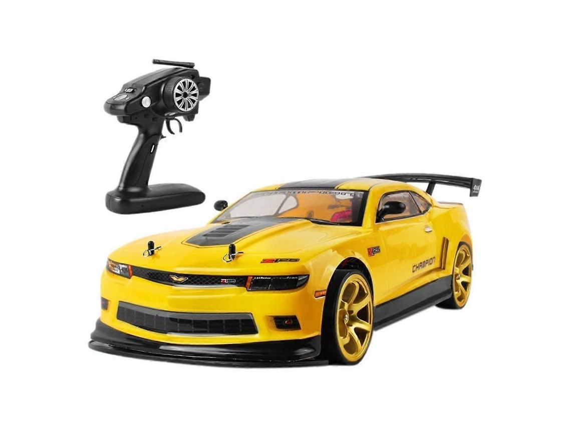 Coche Teledirigido De Drift 4wd 70 Km/h 2.4g Con 2 Baterías 1:10 120 M Plástico Abs 14+