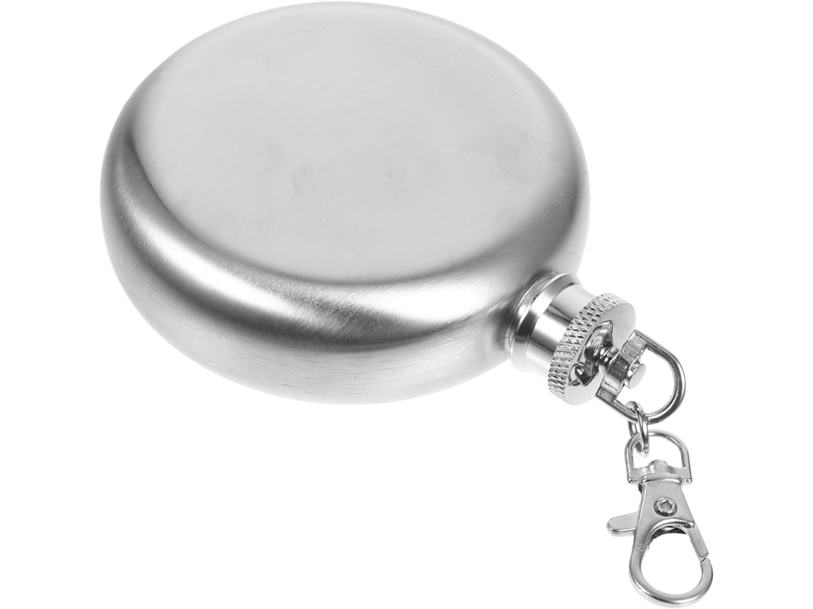 Petaca De Vino De Acero Inoxidable Para Hombre, 85 Ml, A Prueba De Fugas Y Fácil De Transportar.