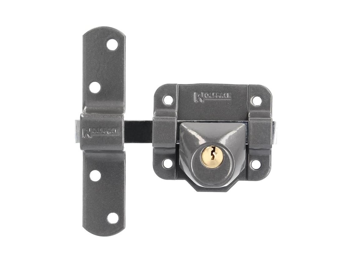 Cerrojo b-9 llave solo pasador de 140mm cilindro redondo de 40mm WOLFPACK LINEA PROFESIONAL