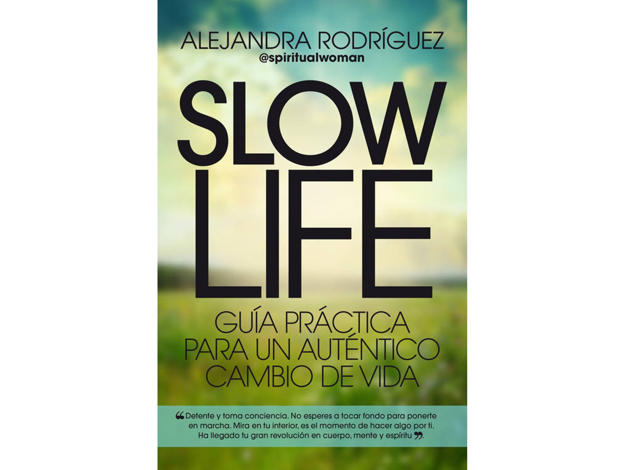 Libro Slow Life de Alejandra Rodríguez (Español)