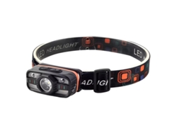 Mini linterna frontal recargable, potente inducción con luz blanca y roja, ideal para camping, pesca y emergencias. Aeuzwr