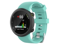 Bracelete Para Garmin Forerunner 45 / 45s / Swim 2 - Silicone Cor Sólida Azul-petróleo