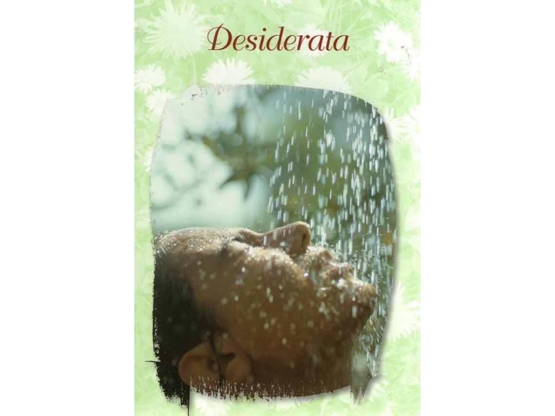 Libro Desiderata (Portugués)