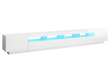 Mueble para la televisión VIDAXL Blanco Madera contrachapada (300x35x40 cm)