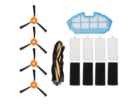 Kit de cepillo principal de Cepillo Lateral de filtro para Ecovacs Deebot N79 N79S, piezas de limpiador al vacío, accesorios