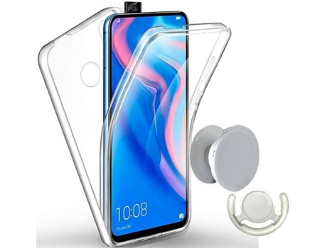 Kit Funda, Popsocket y Soporte Xiaomi Poco F2 Pro 360º Impact Protection Transparente
