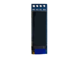 Módulo De Pantalla Oled De 0,91 Pulgadas Con Interfaz I2c (diodo Orgánico Emisor De Luz Iic) Para Dispositivos Electrónicos De Bricolaje.