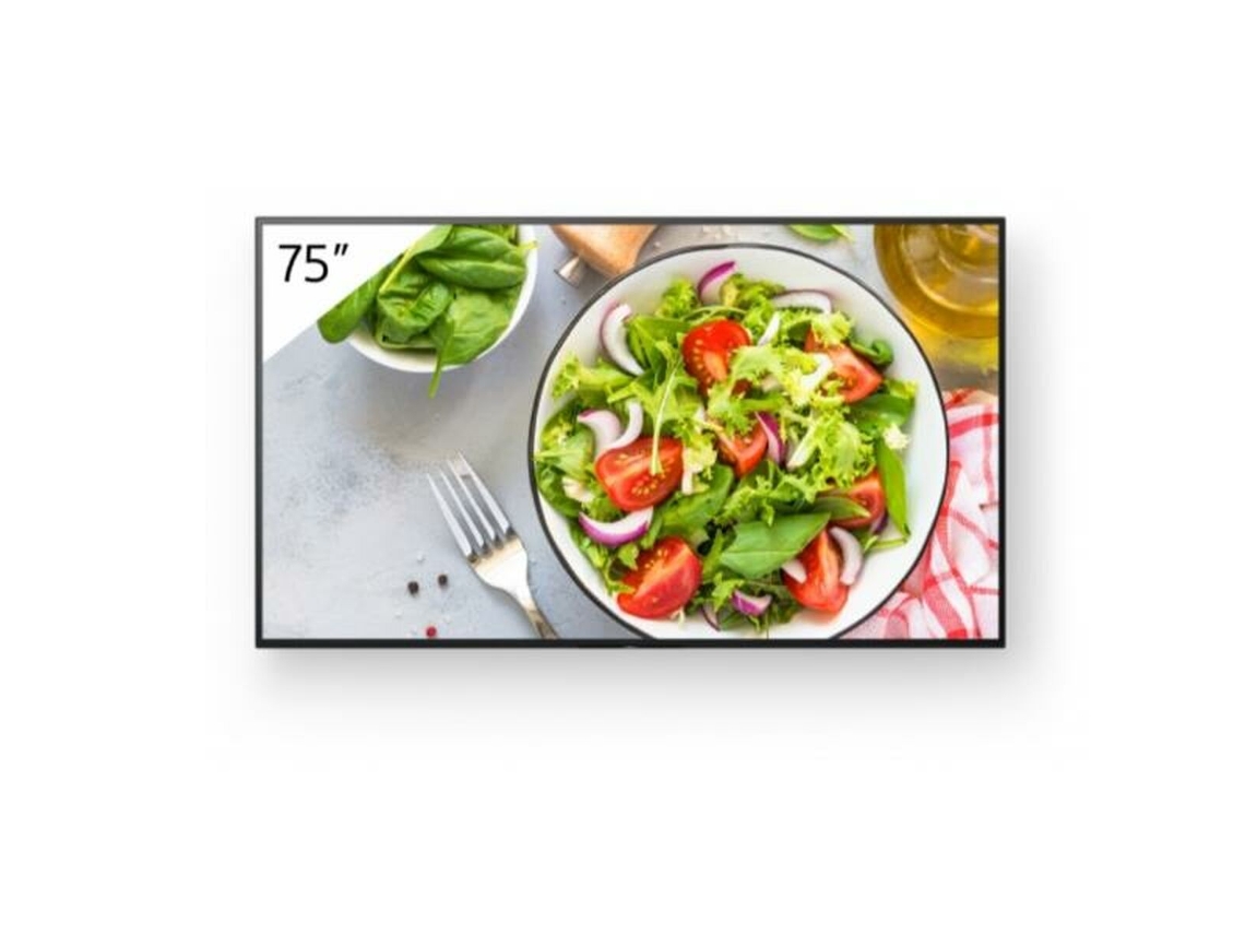 Monitor SONY PRO BRAVIA (Negro - LCD - 4K Ultra HD - 75" - Enchufe EU - 8 ms)