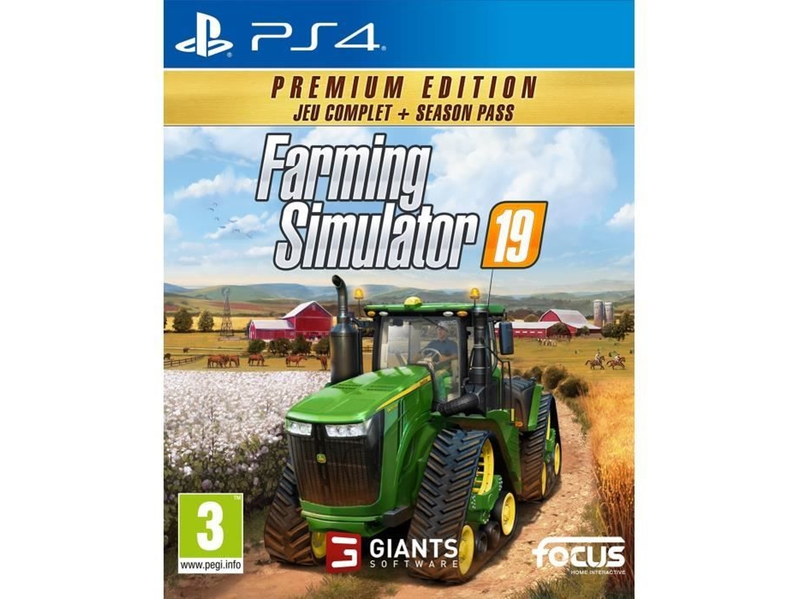 Juego de PS4 Farming Simulator 19 Edición Premium