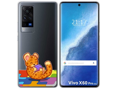 Carcasa Vivo X60 Pro 5G TUMUNDOSMARTPHONE Silicona Multicolor