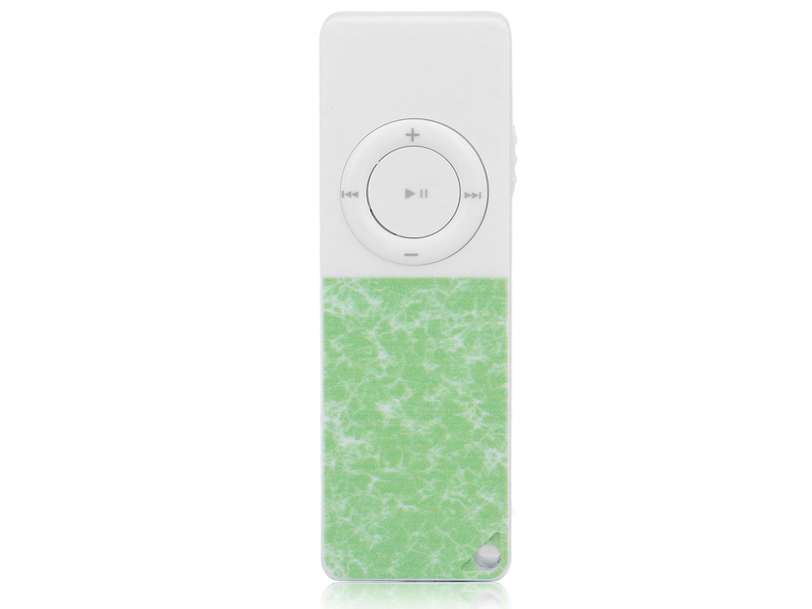 Reproductor Mp3 Multifuncional Slim Classic Con Sonido Hifi Sin Pérdidas Y Soporte Para Hasta 64 Gb (verde).