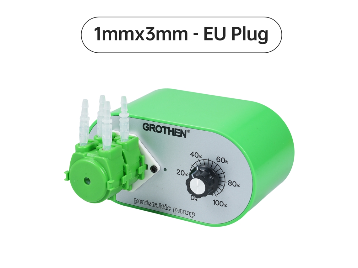 Bomba Peristáltica De 5-20 Ml/min Con Tubo De Silicona De Grado Alimenticio Ajustable De 100-240 V