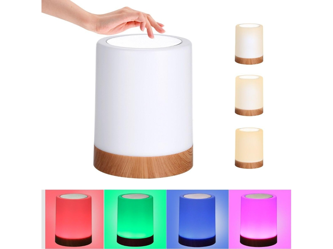 Lámpara de Mesa MYMAISON (Blanco - ABS & PC - 120*90mm)