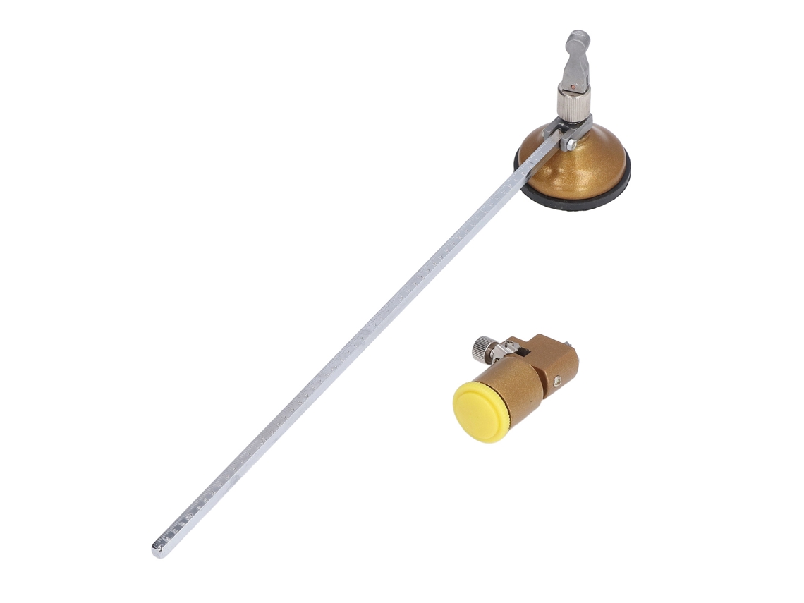 Cortador de vidrio circular de precisión ajustable con ventosa para cerámica, 600 mm.