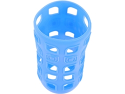 Juego de 4 soportes de silicona para botellas, con aislamiento térmico para vasos o botellas y protección anti-quemaduras.