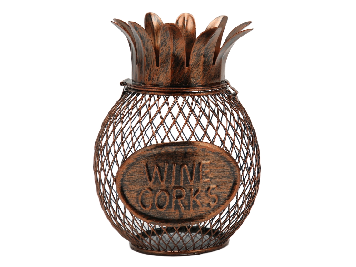 Soporte decorativo de metal para grifo de vino Hueco para sala de estar Oficina
