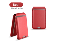 Cartera Magsafe HENTEN HOME para iPhone 17/16/15/14/13/12, color morado.