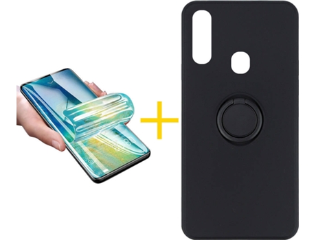 Carcasa + Protector de Pantalla para Samsung Galaxy A20e ACCETEL Negro