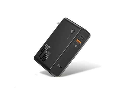 Powerbank SLOWMOOSE Us Tipo C USB Negro