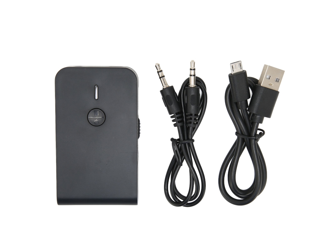 Adaptador Bluetooth 5.0 3 En 1, Transmisor/receptor Recargable Para Estéreo De Coche Y Tv Con Baja Latencia.