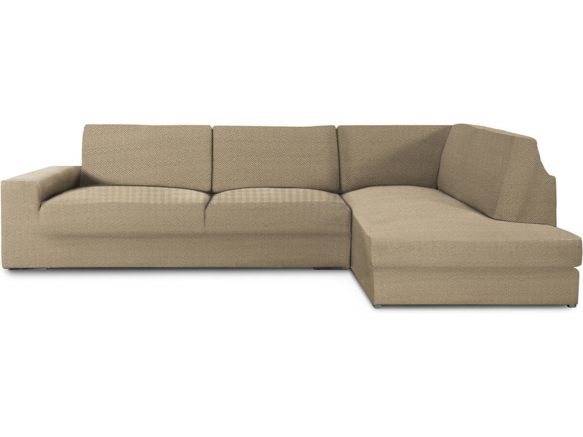 Funda de Chaise Longue Rinconera Derecha EYSA Premium Jaz Tejido Multielástico (500 x 110 x 120 cm - Poliéster y Algodón - Beige)