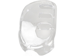 Funda protectora profesional con cubierta frontal transparente para auriculares de realidad virtual, resistente a arañazos, compatible con accesorios Jortmrd.