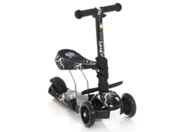 Patinete infantil con asiento SMART de LORELLI Black flash