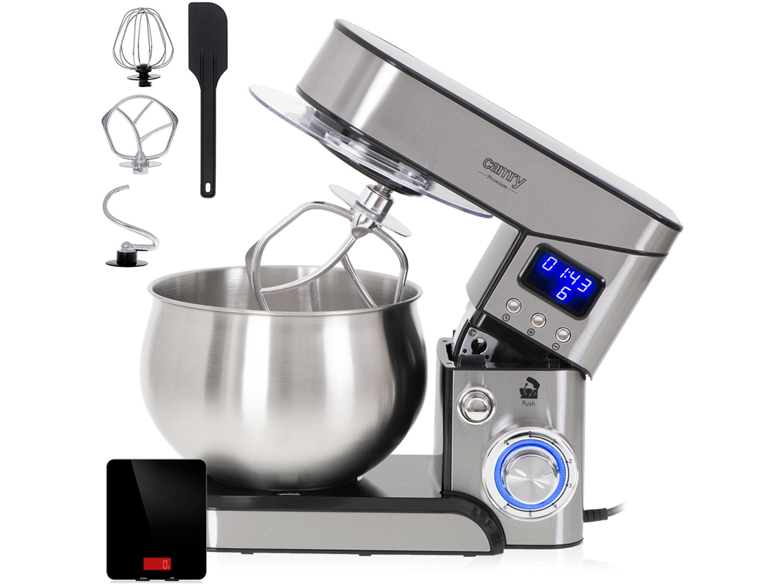 Batidora CAMRY Amasadora Repostería Profesional, Robot Cocina Orbital, 5L, CR4223B