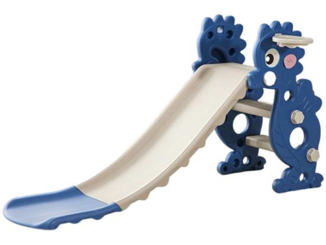 Tobogán Infantil para Niños BEUNIK (Edad Mínima Recomendada: 1 Año - 132x56x69 cm - Azul)