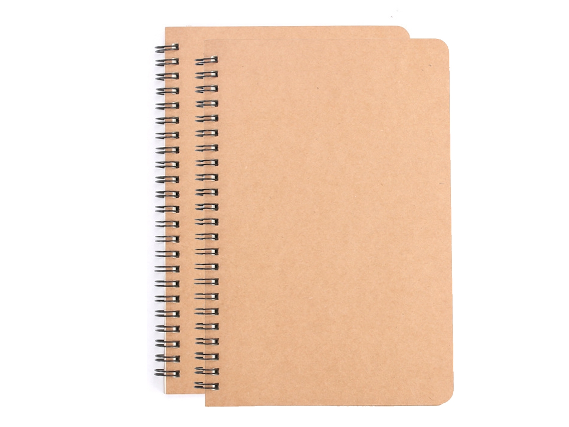 NEVEANCE Cuaderno de espiral para uso profesional, agenda de notas con espiral y papel protector para los ojos, encuadernación duradera de amplio uso para ofic